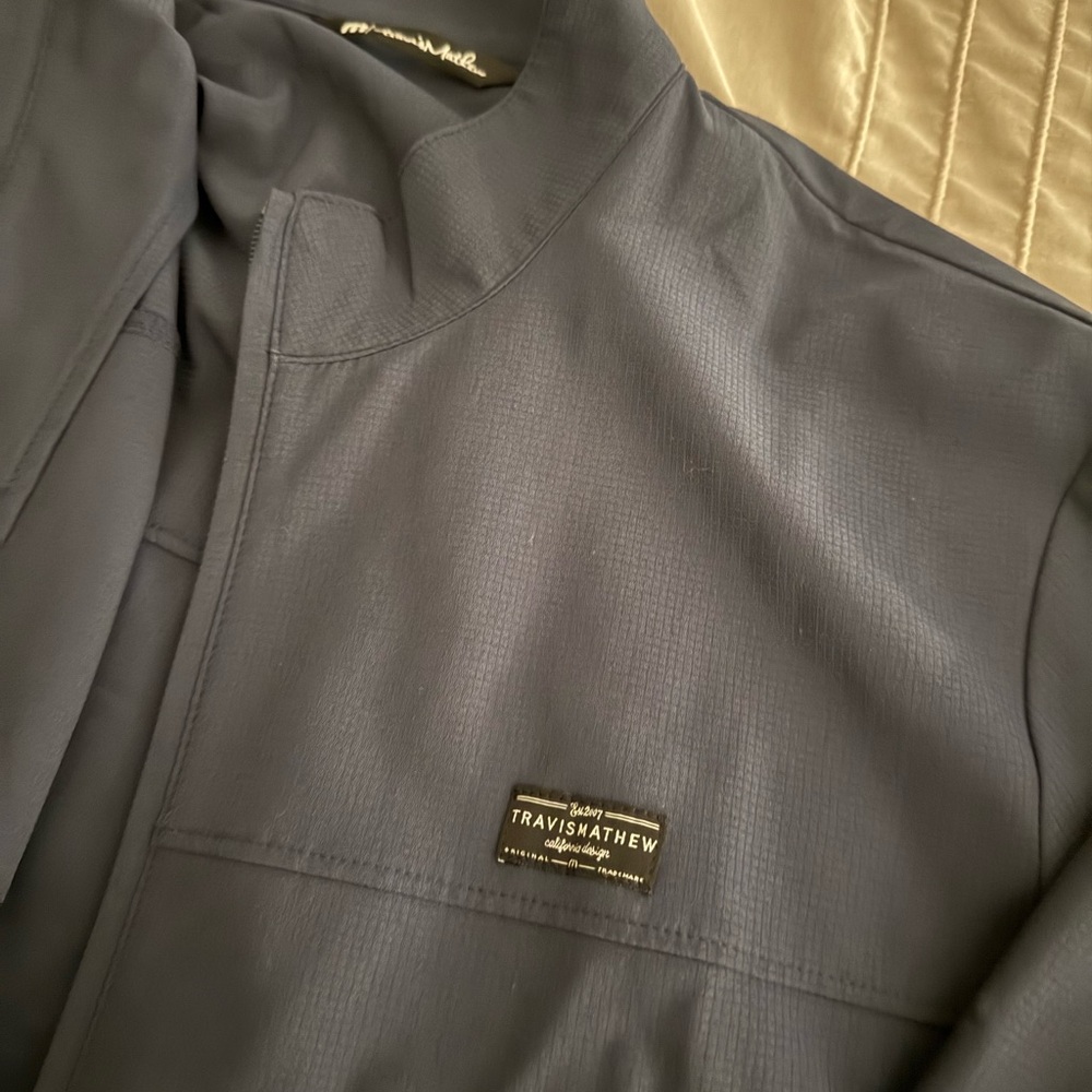 Travis Mathew Men's Navy Lightweight Jacket